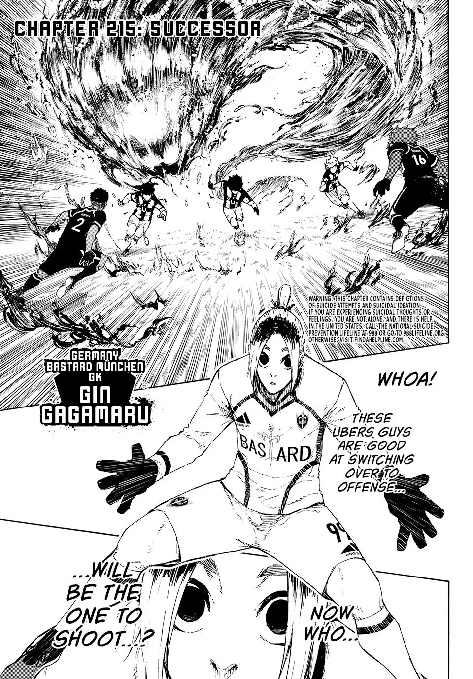 Blue Lock Chapter 215 – Page 1