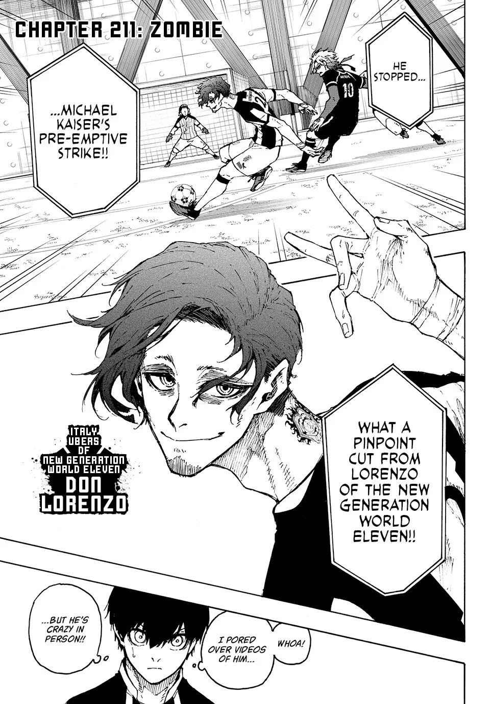 Blue Lock Chapter 211 – Page 1