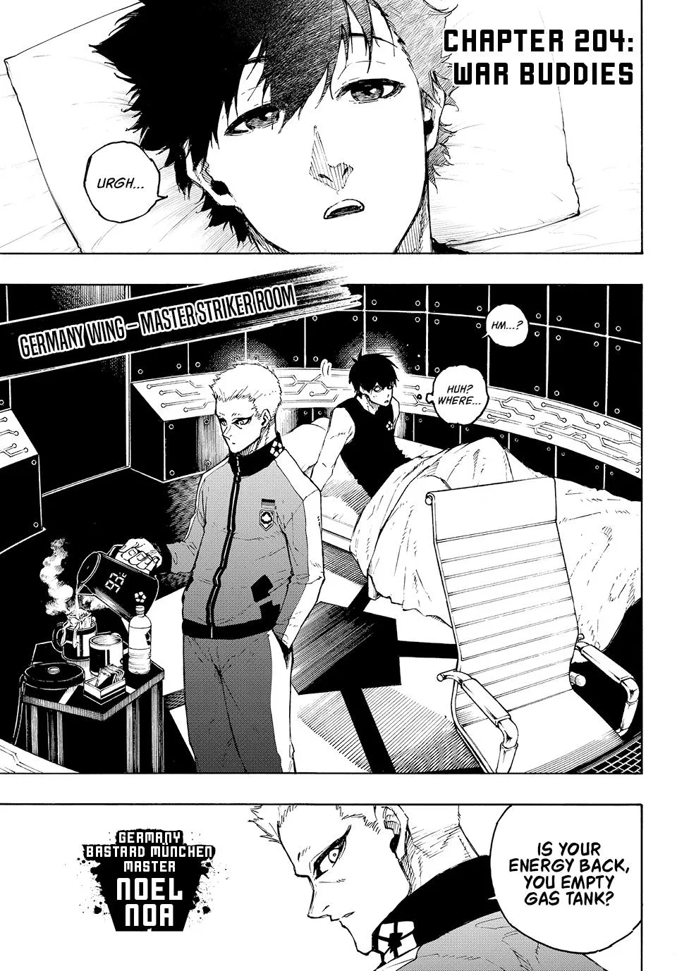 Blue Lock Chapter 204 – Page 1