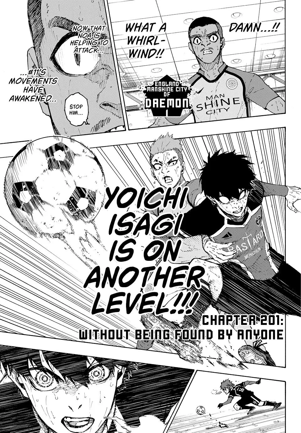 Blue Lock Chapter 201 – Page 1