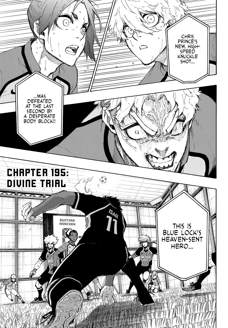 Blue Lock Chapter 195 – Page 1