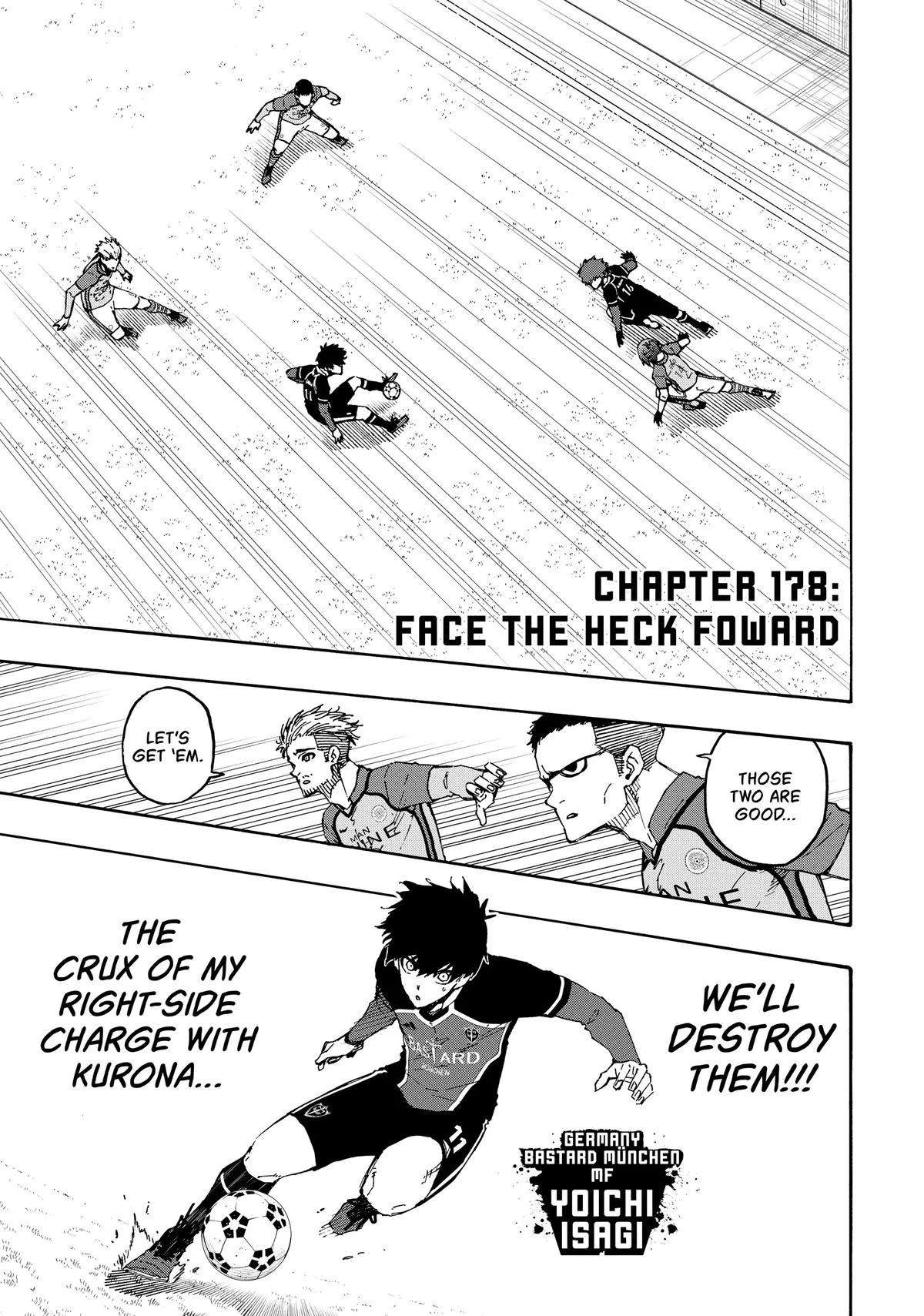 Blue Lock Chapter 178 – Page 1