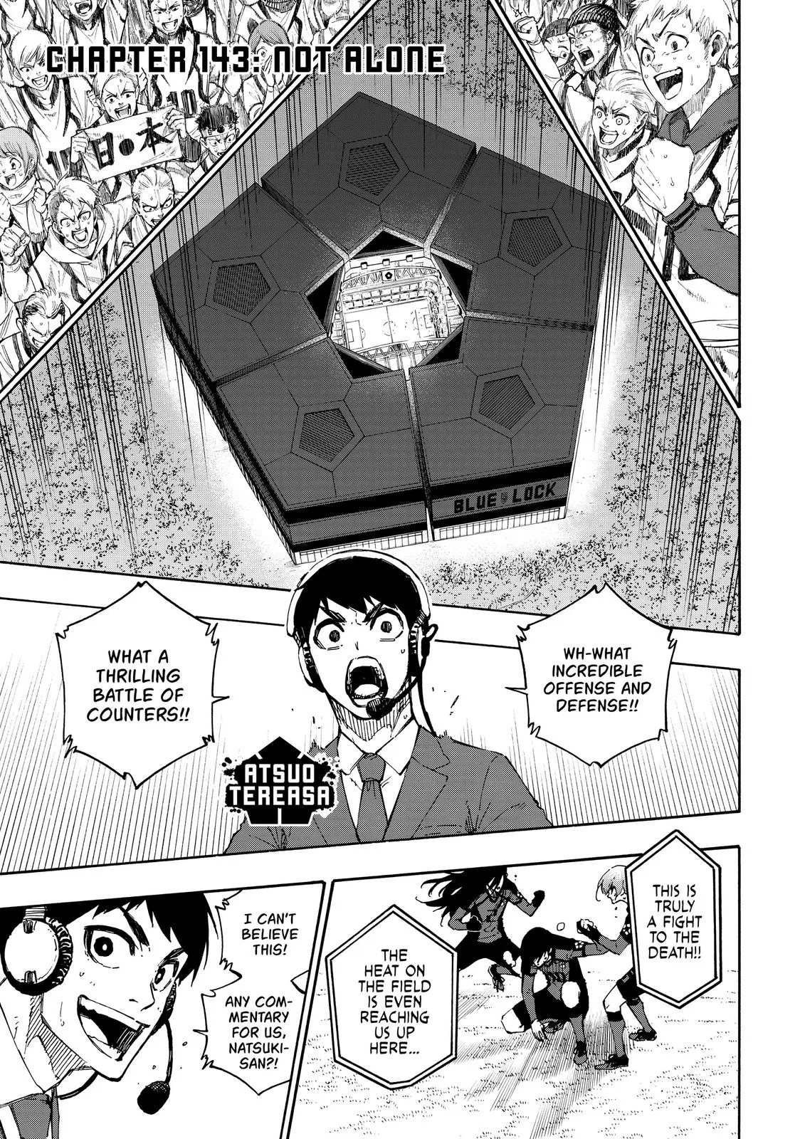 Blue Lock Chapter 143 – Page 1