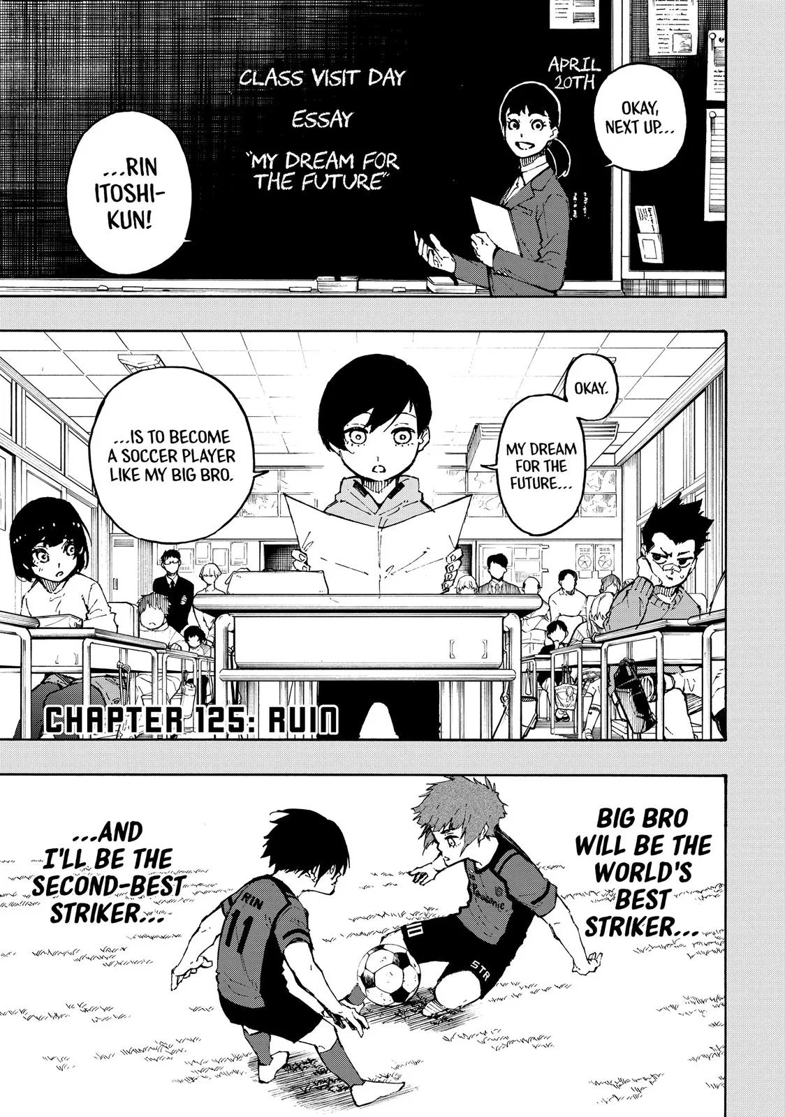 Blue Lock Chapter 125 – Page 1