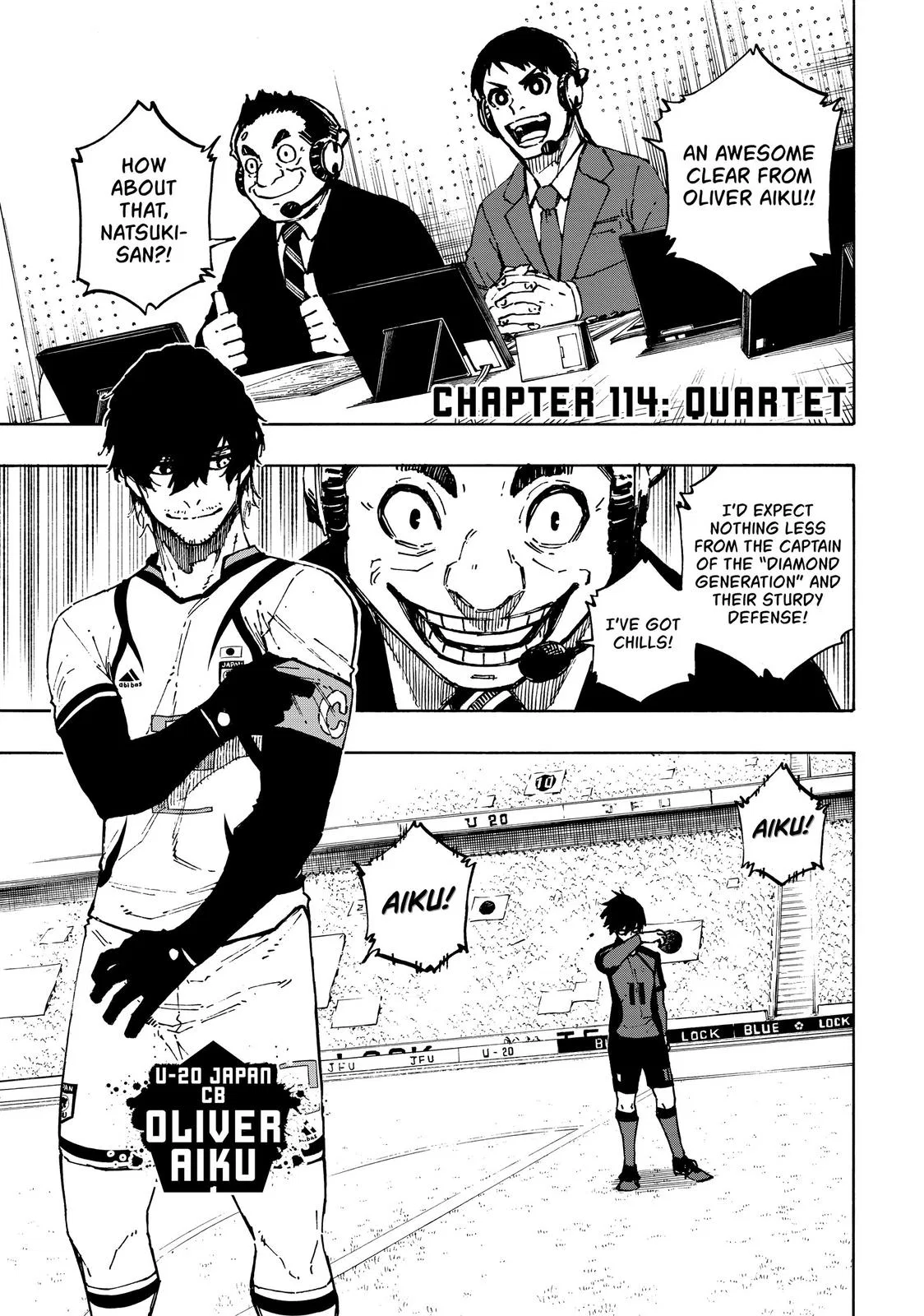 Blue Lock Chapter 114 – Page 1