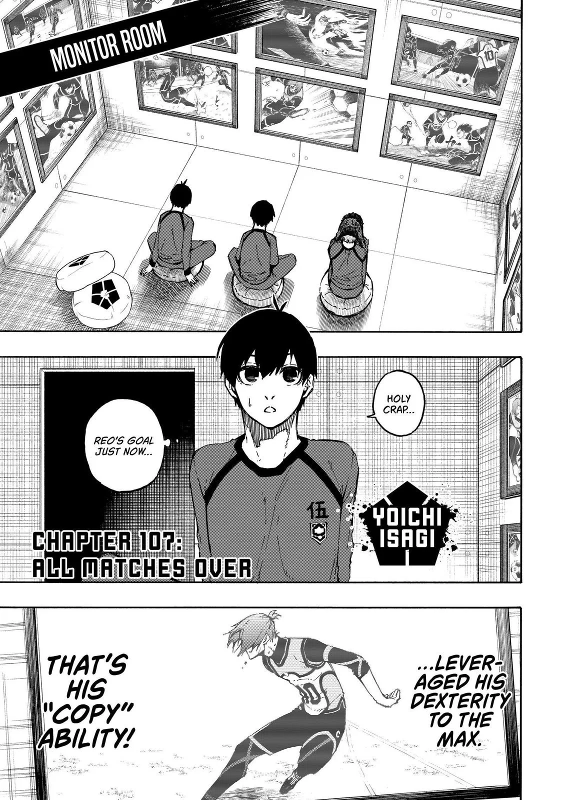 Blue Lock Chapter 107 – Page 1