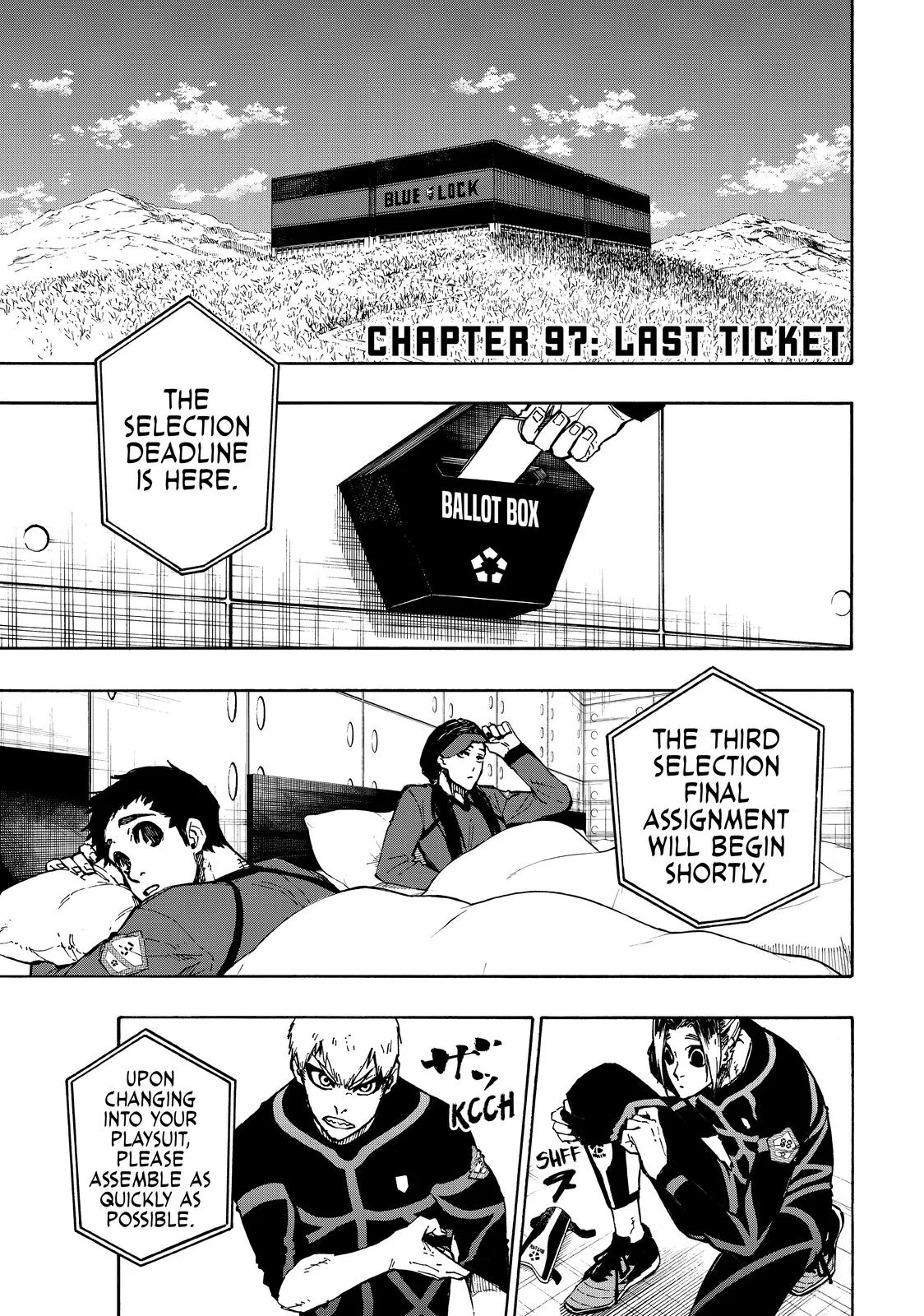 Blue Lock Chapter 97 – Page 1