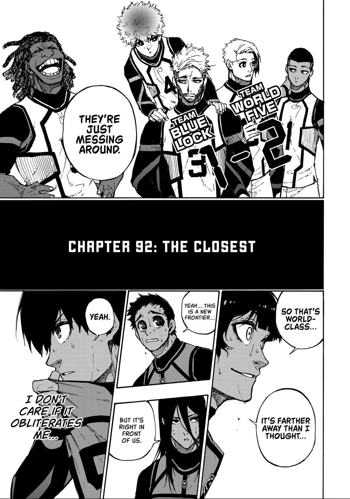 Blue Lock Chapter 92 – Page 1