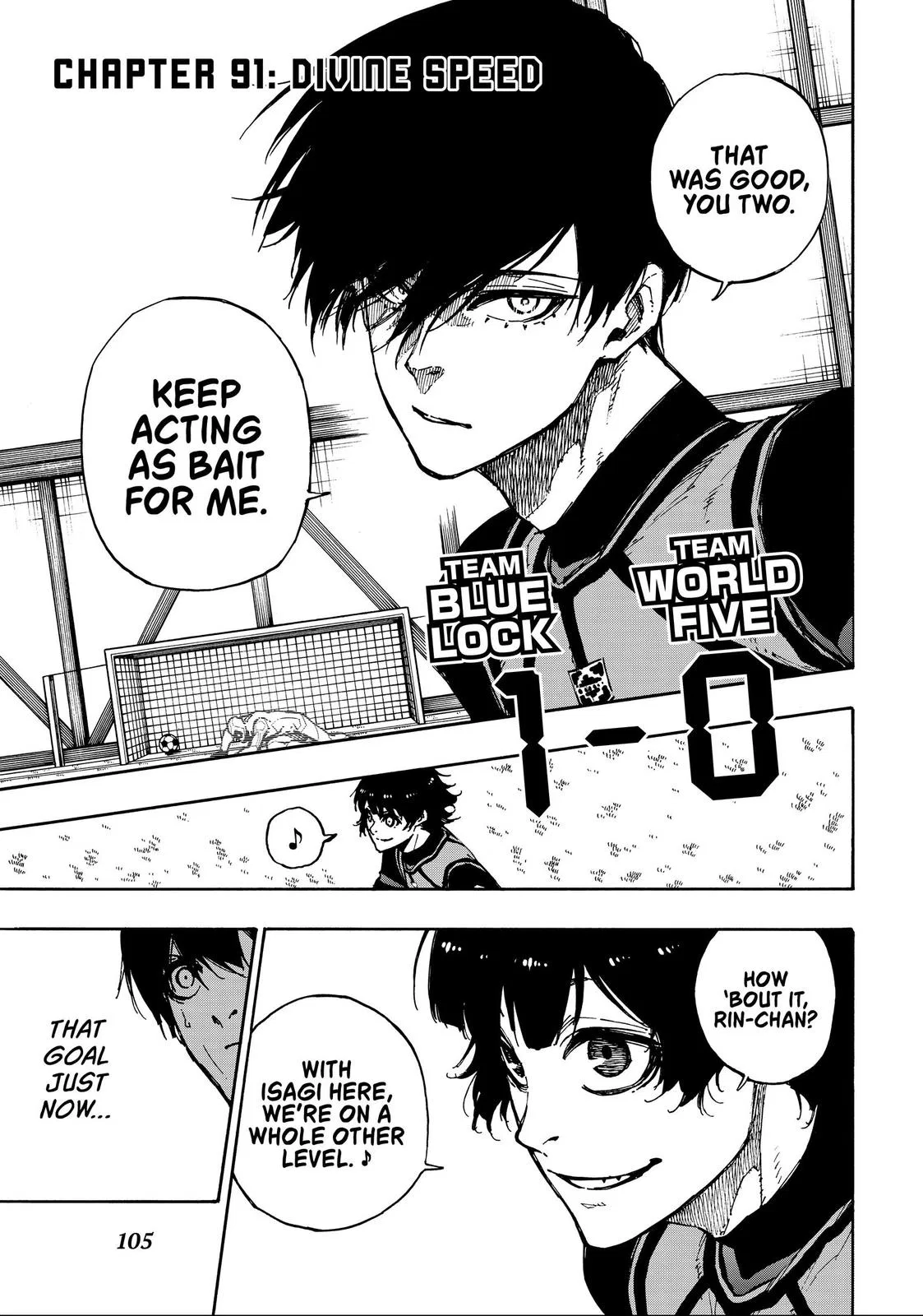 Blue Lock Chapter 91 – Page 1