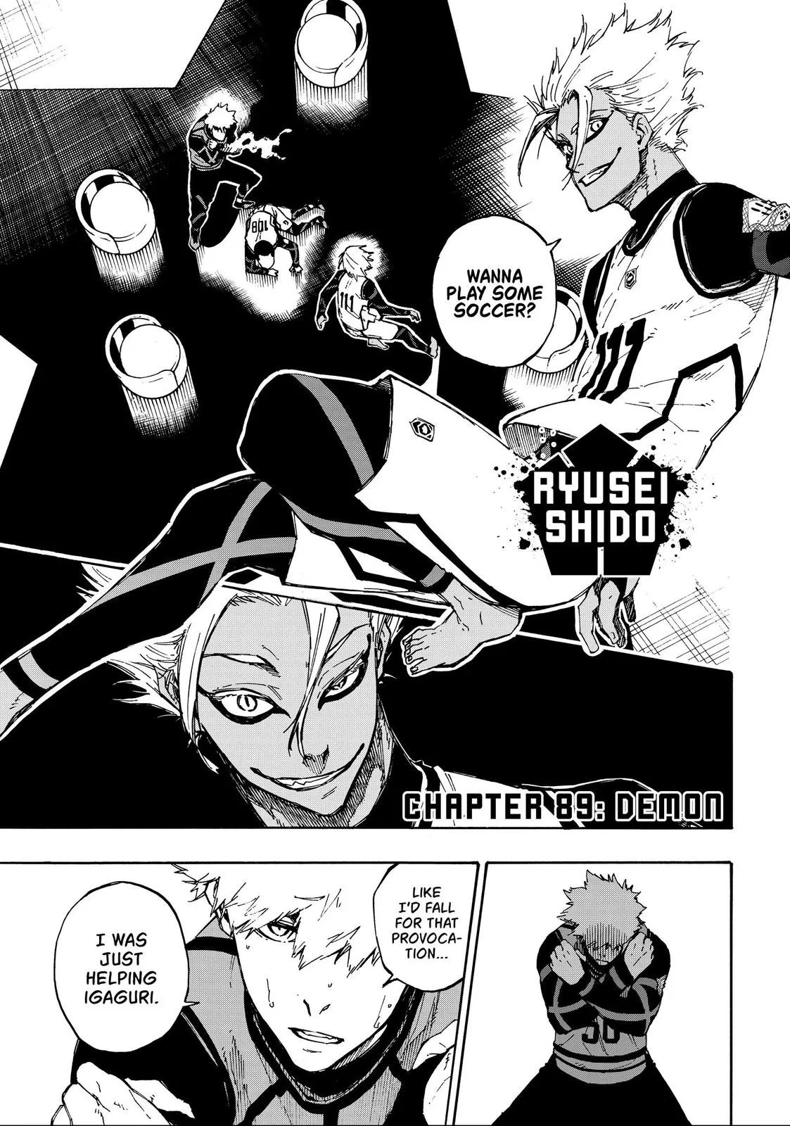 Blue Lock Chapter 89 – Page 1