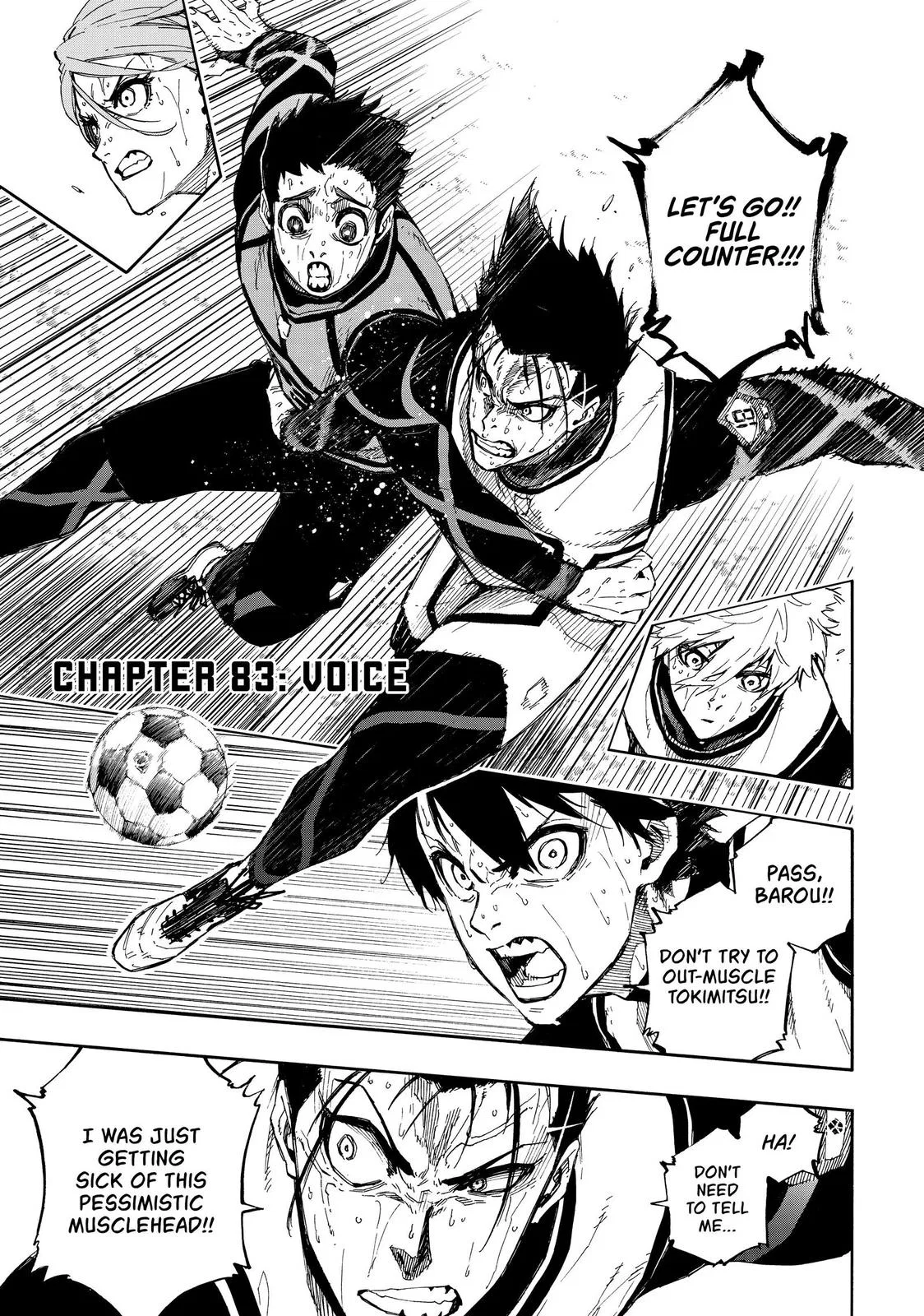 Blue Lock Chapter 83 – Page 1