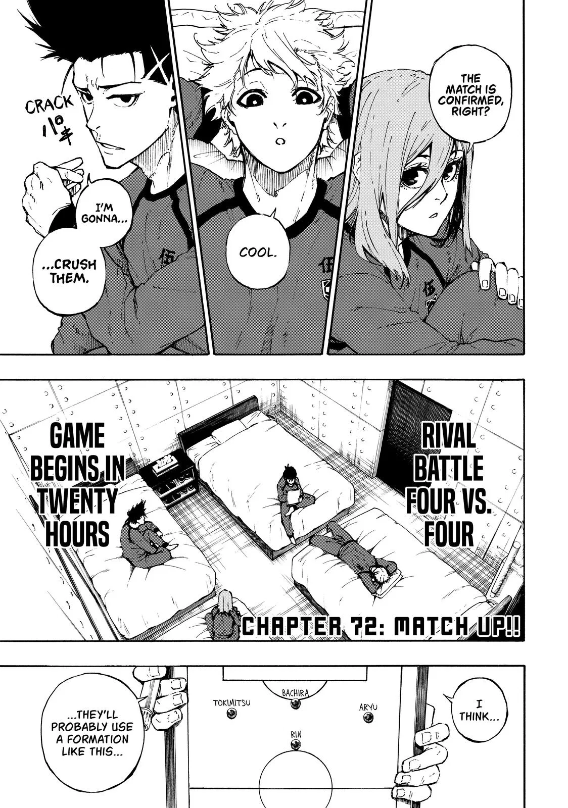 Blue Lock Chapter 72 – Page 1