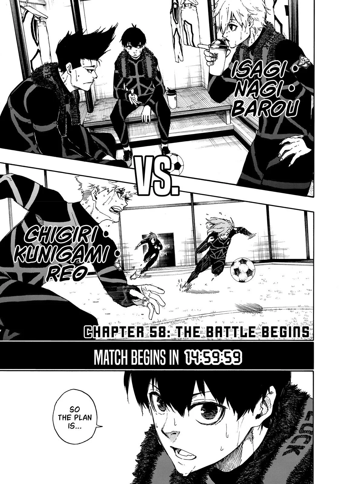 Blue Lock Chapter 58 – Page 1