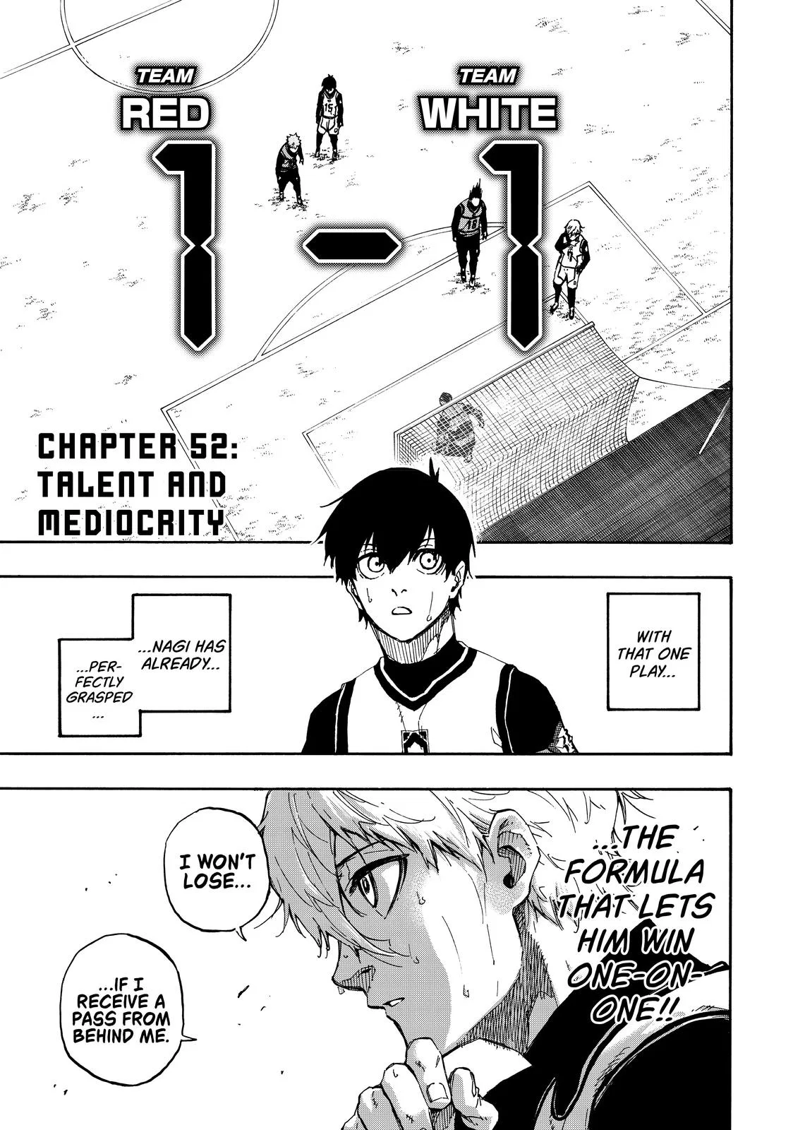 Blue Lock Chapter 52 – Page 1