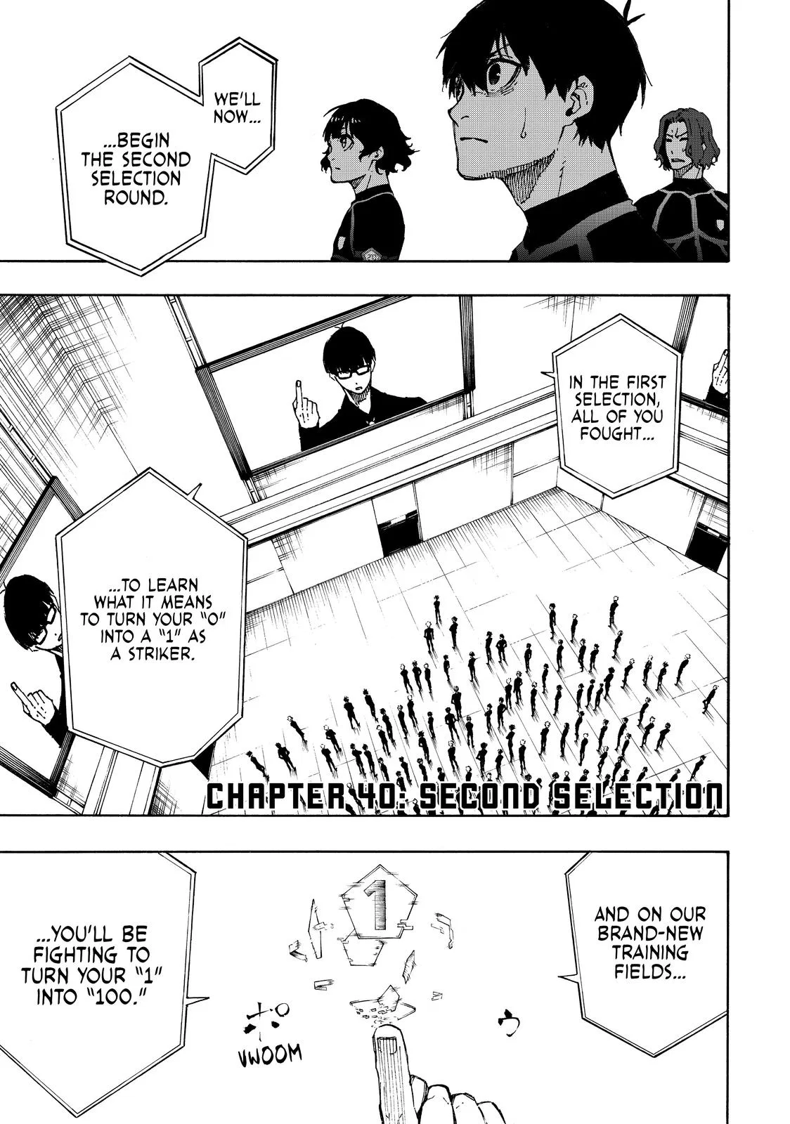 Blue Lock Chapter 40 – Page 1