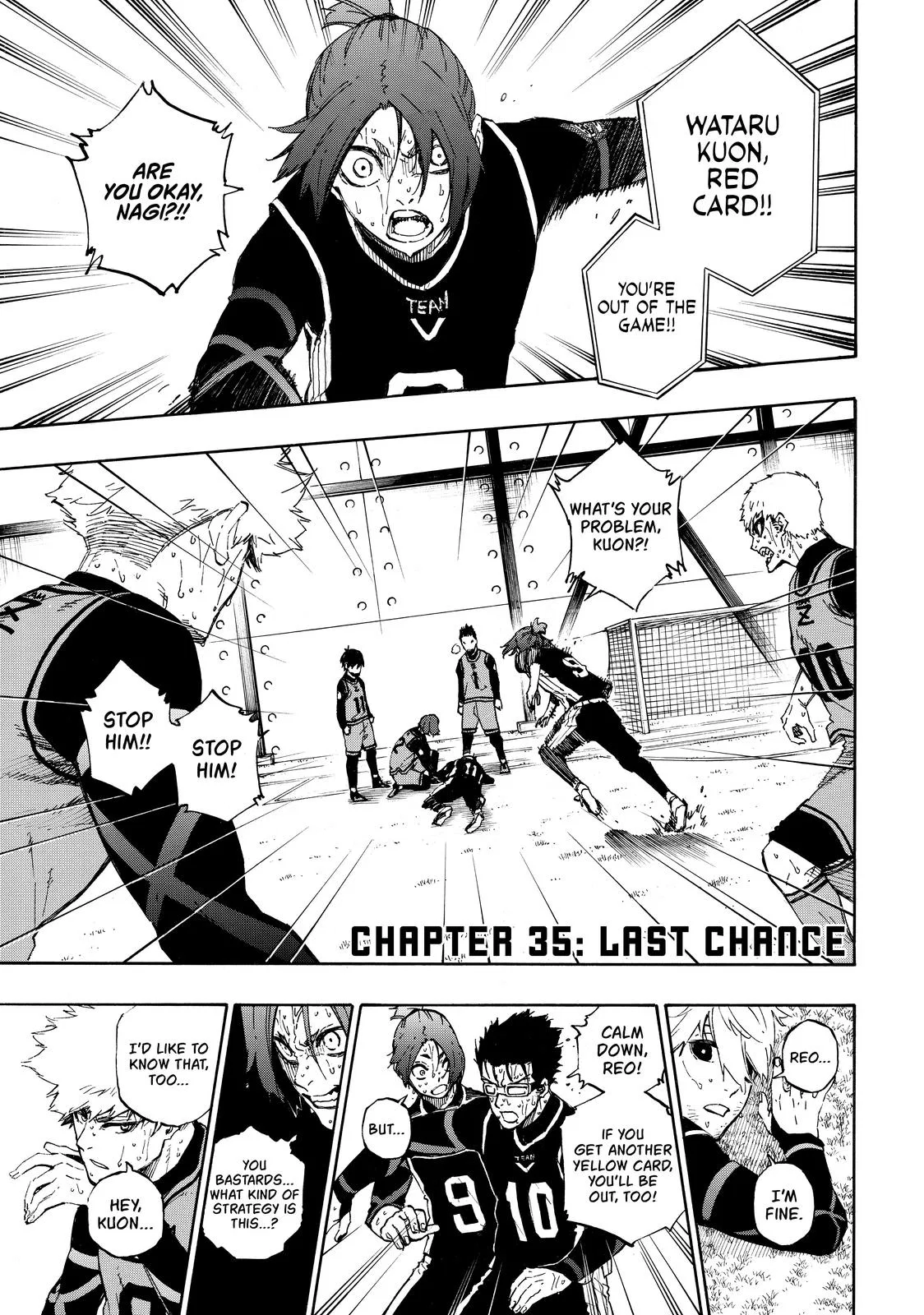Blue Lock Chapter 35 – Page 1