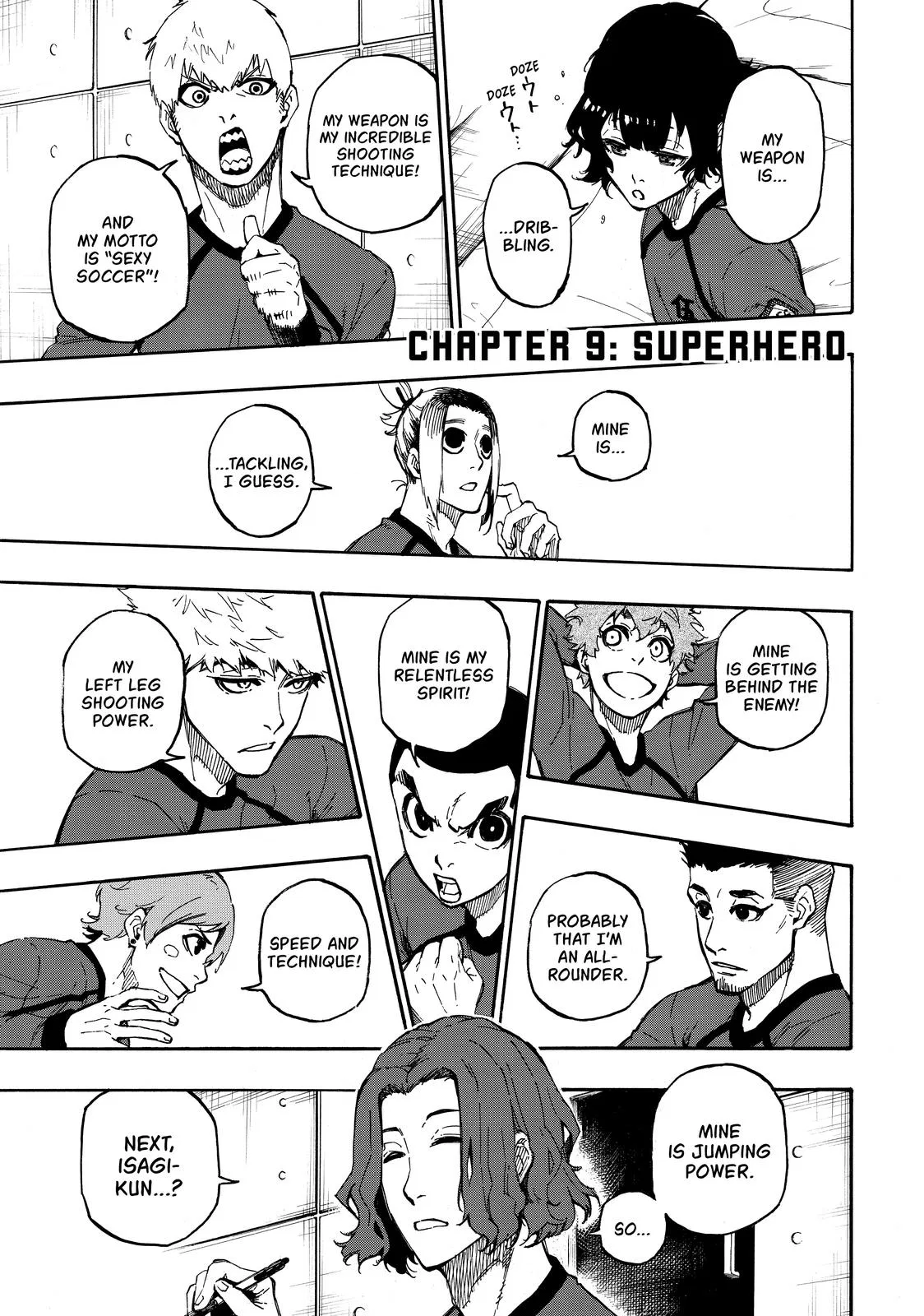 Blue Lock Chapter 9 – Page 1