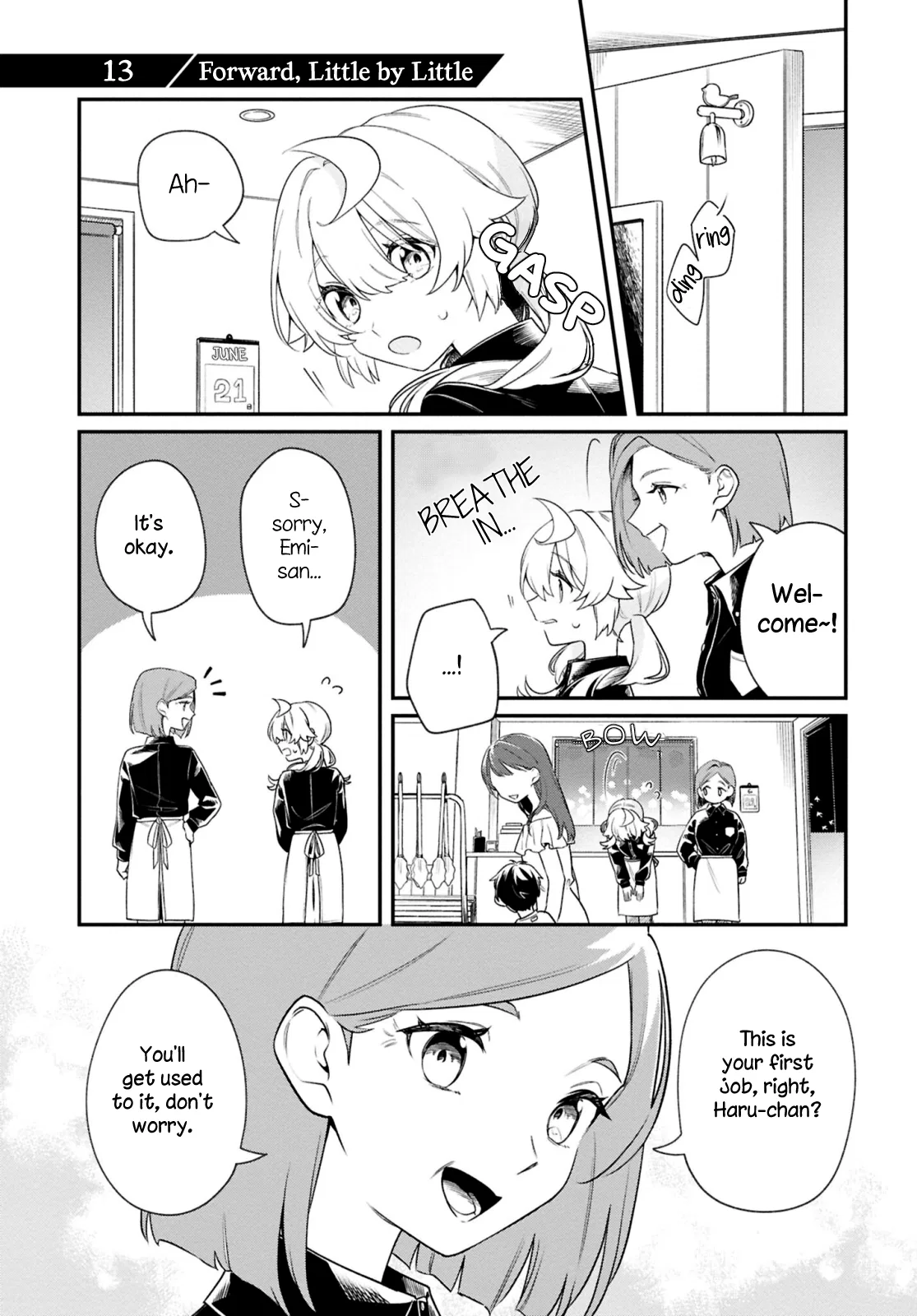 Kimi ga Hoeru Tame no Uta wo, Chapter 13 – Page 1
