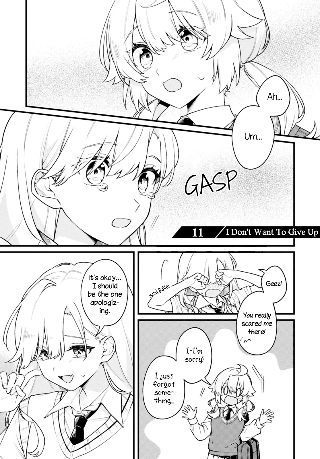 Kimi ga Hoeru Tame no Uta wo, Chapter 11 – Page 1