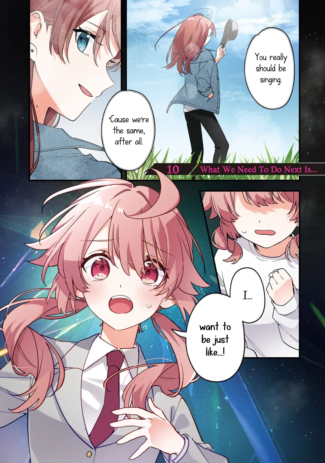 Kimi ga Hoeru Tame no Uta wo, Chapter 10 – Page 1