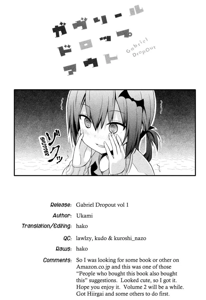 Gabriel Dropout manga Chapter 4 – Page 1