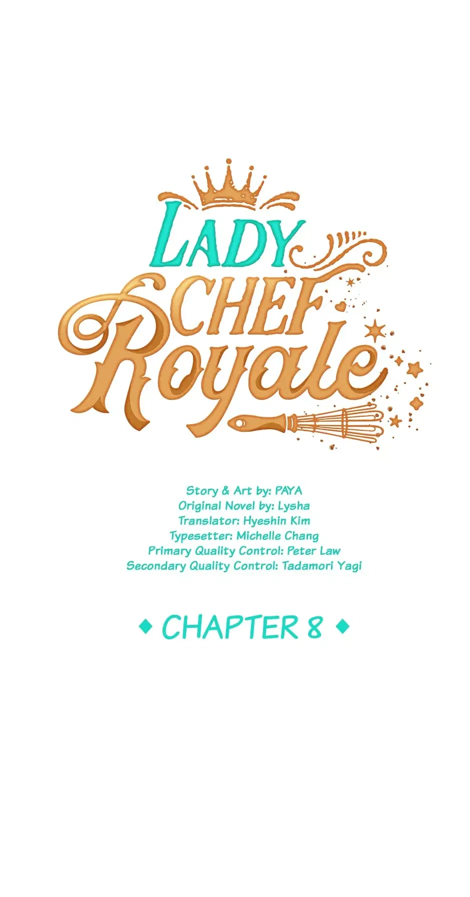 Lady Chef Royale Chapter 8 – Page 1