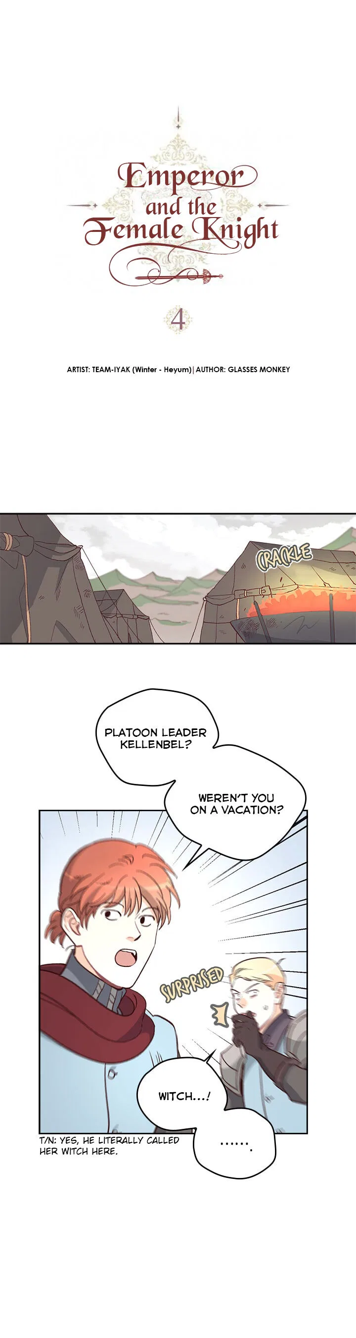 The King and His Knight manga Chapter 4 – Page 1