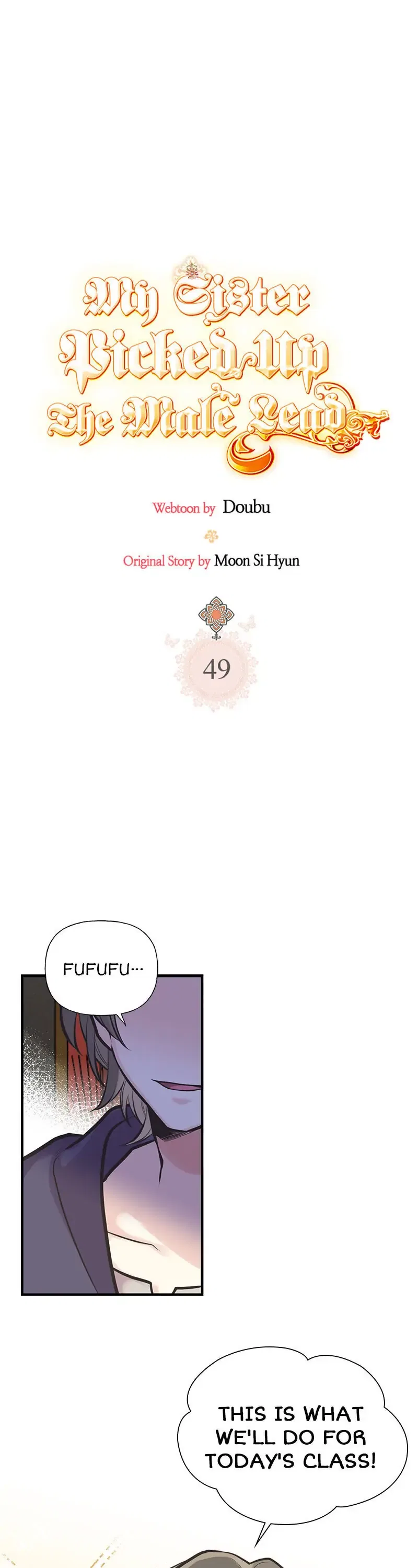 My Sister Picked Up the Male Lead Chapter 49 – Page 1