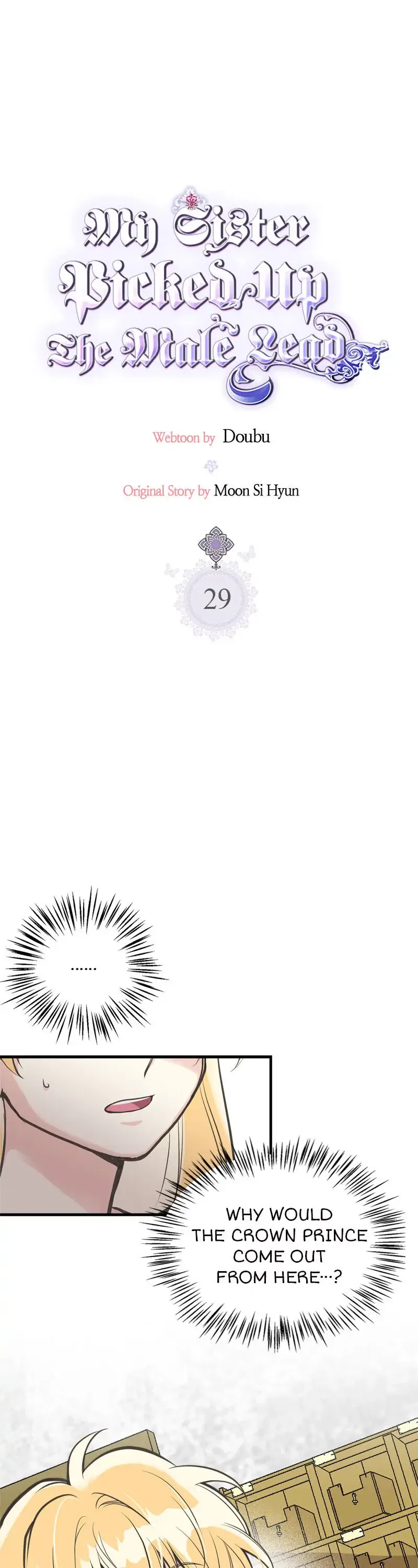 My Sister Picked Up the Male Lead Chapter 29 – Page 1
