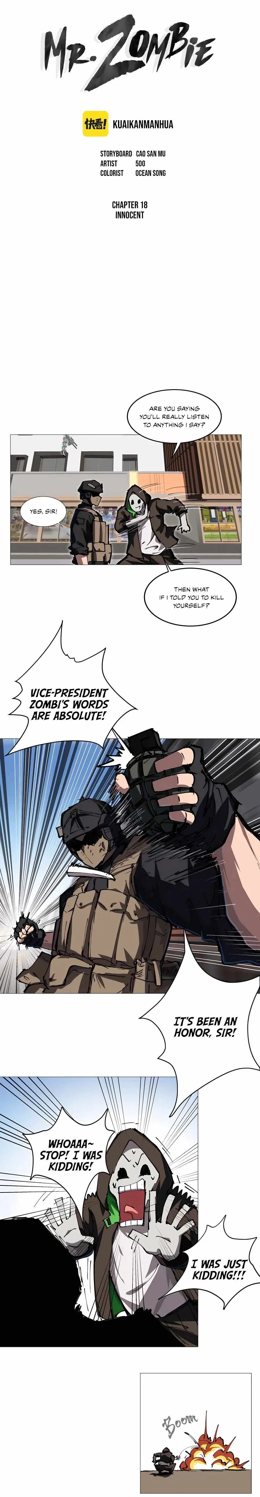 Mr. Zombie Chapter 18 – Page 1