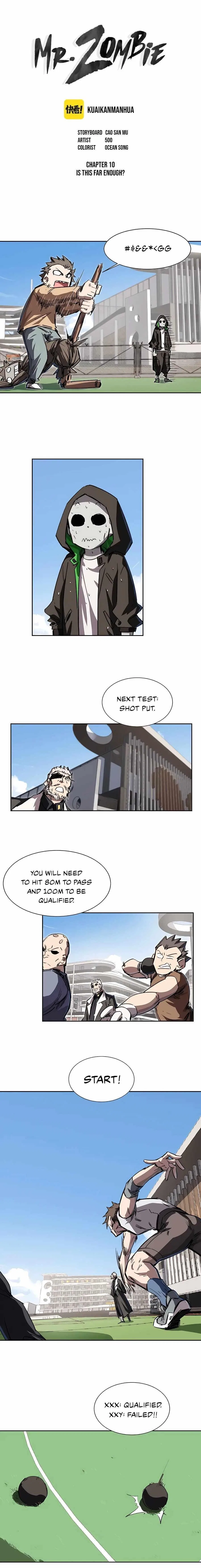 Mr. Zombie Chapter 10 – Page 1