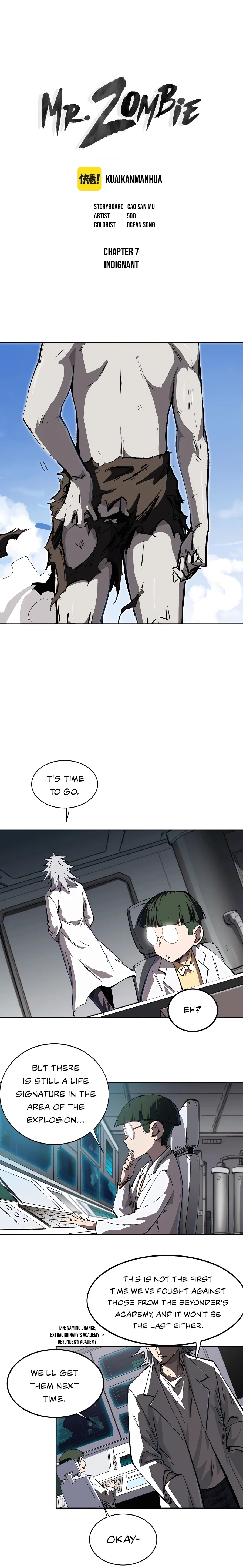 Mr. Zombie Chapter 7 – Page 1