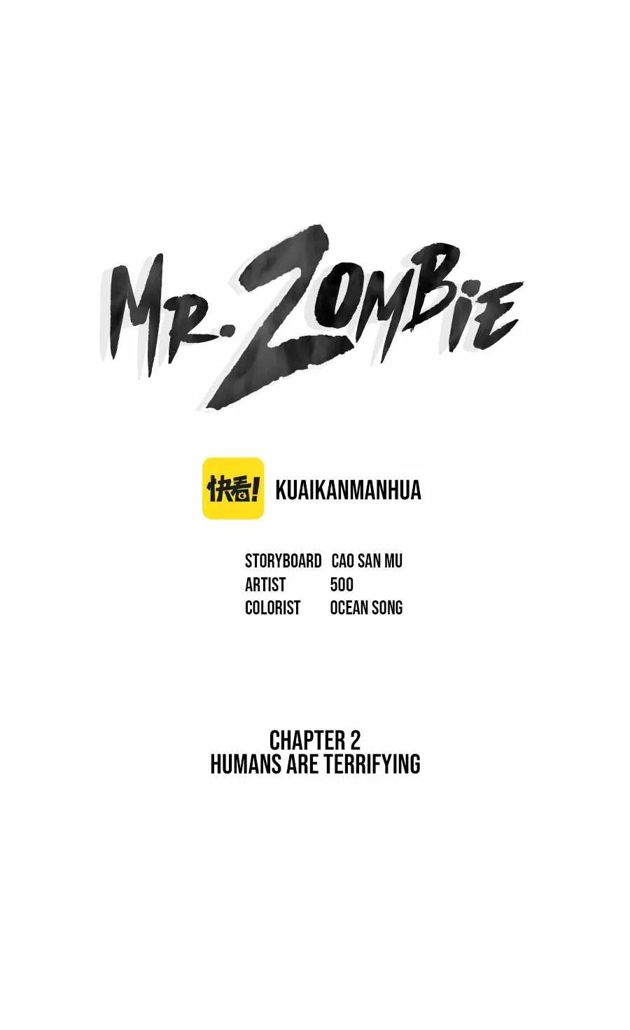 Mr. Zombie Chapter 2 – Page 1