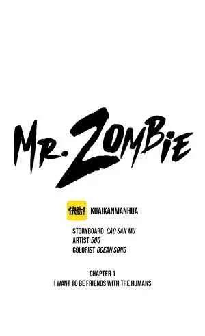 Mr. Zombie Chapter 1 – Page 1