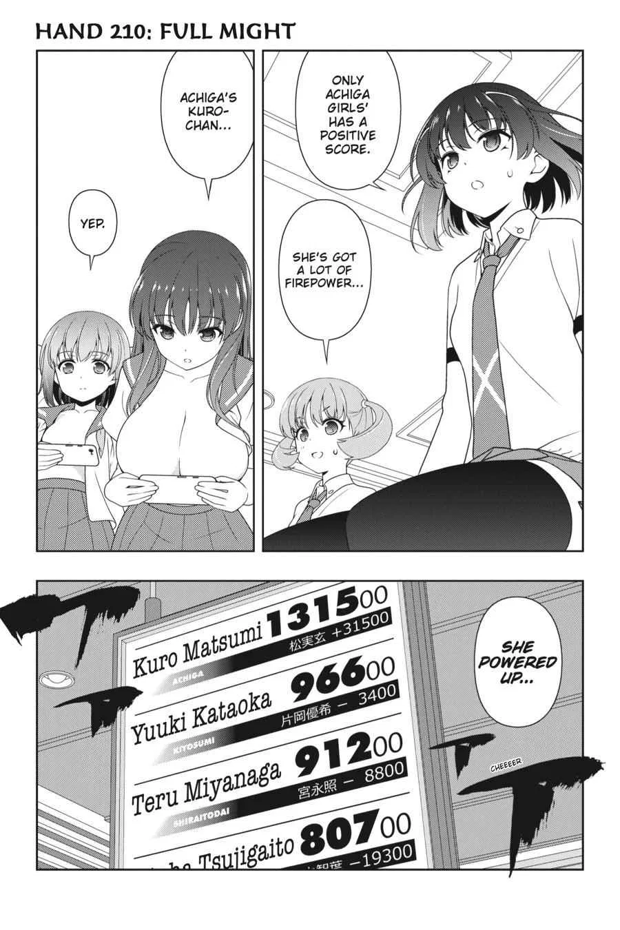 Saki Chapter 210 – Page 1