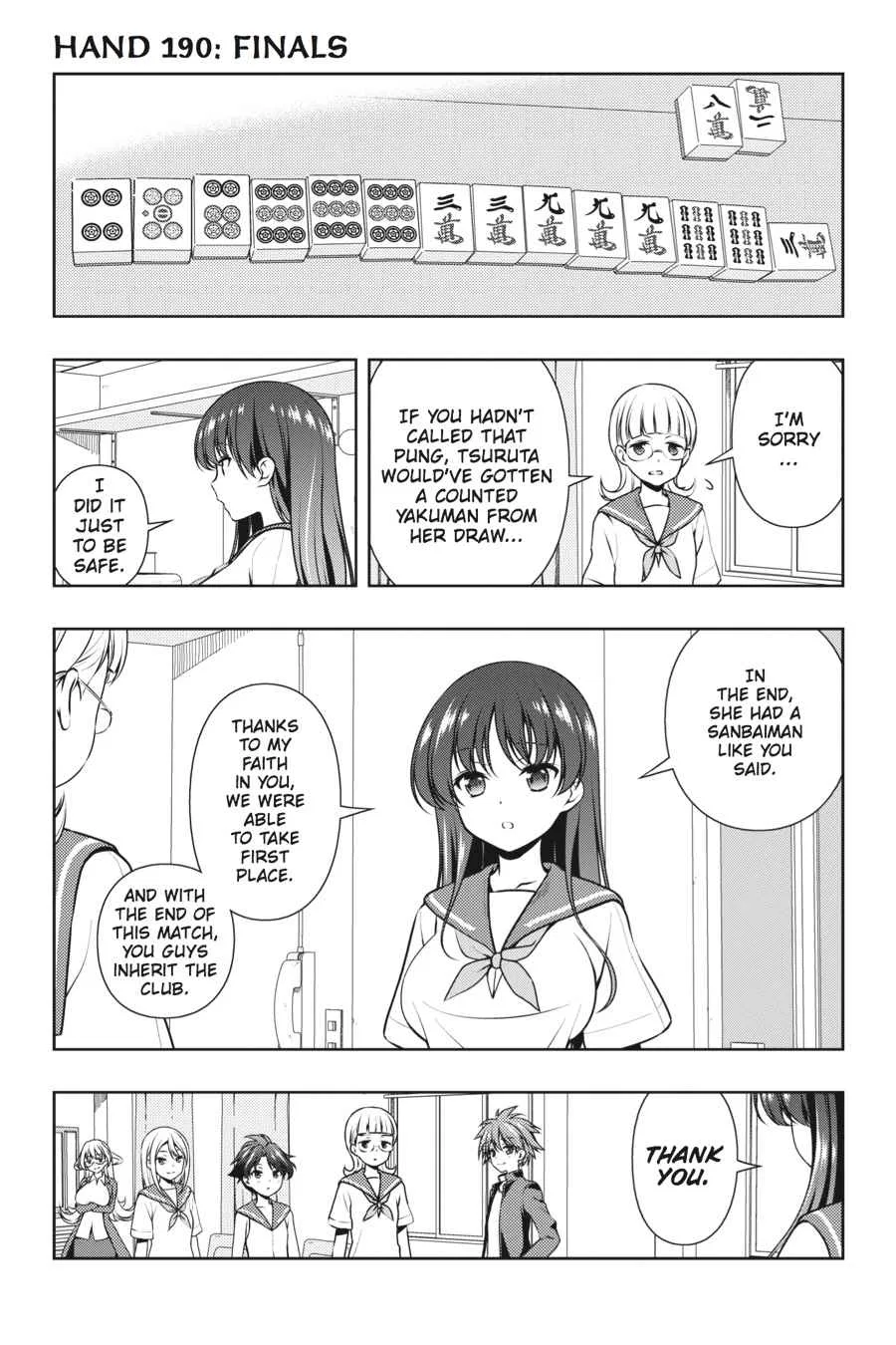 Saki Chapter 190 – Page 1