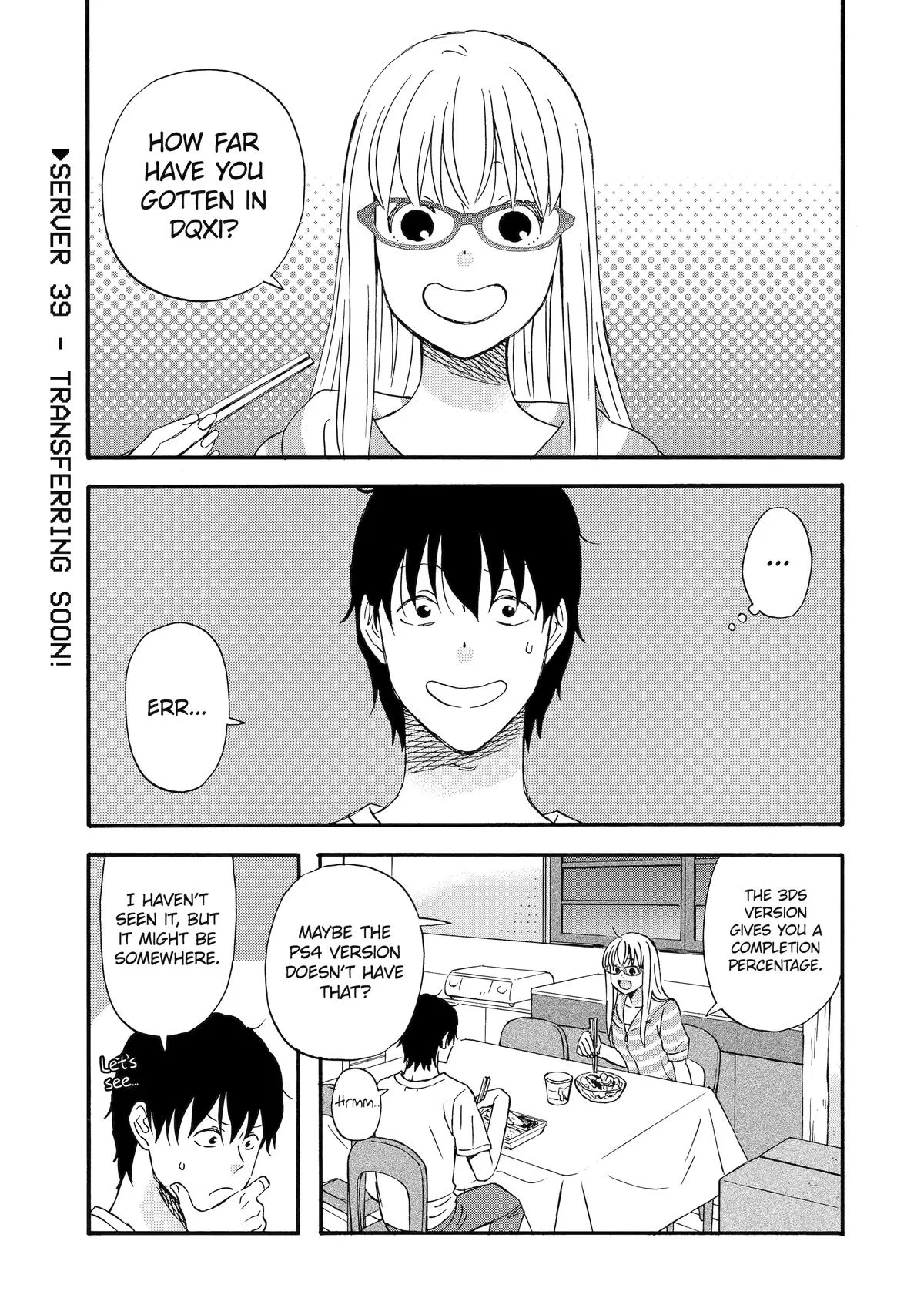 Rooming With A Gamer Gal Chapter 39 – Page 1