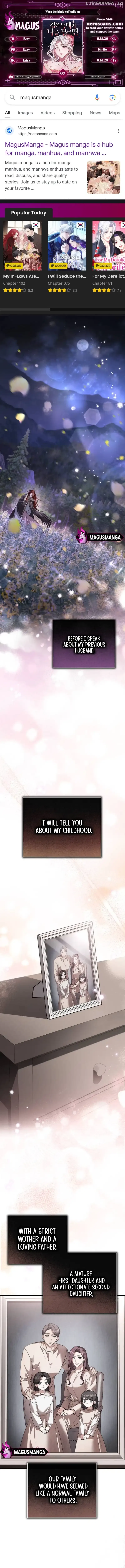 When the Black Wolf Calls Me Chapter 7 – Page 1