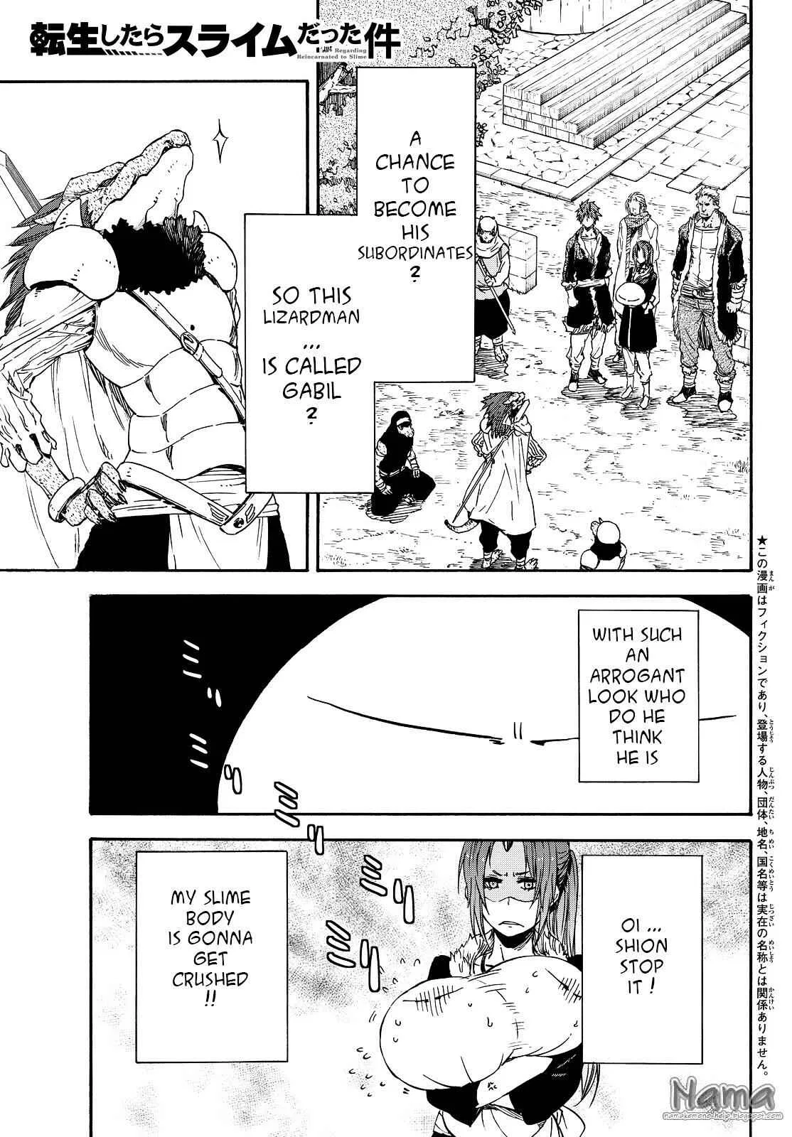 Tensei Shitara Slime Datta Ken Chapter 17 – Page 1