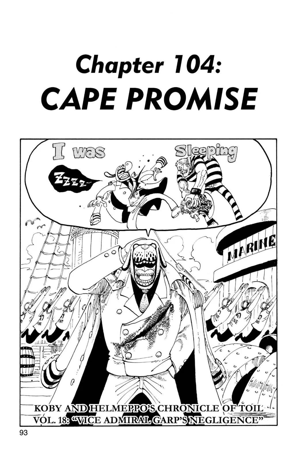 One Piece One Piece Chapter 104 – Page 1