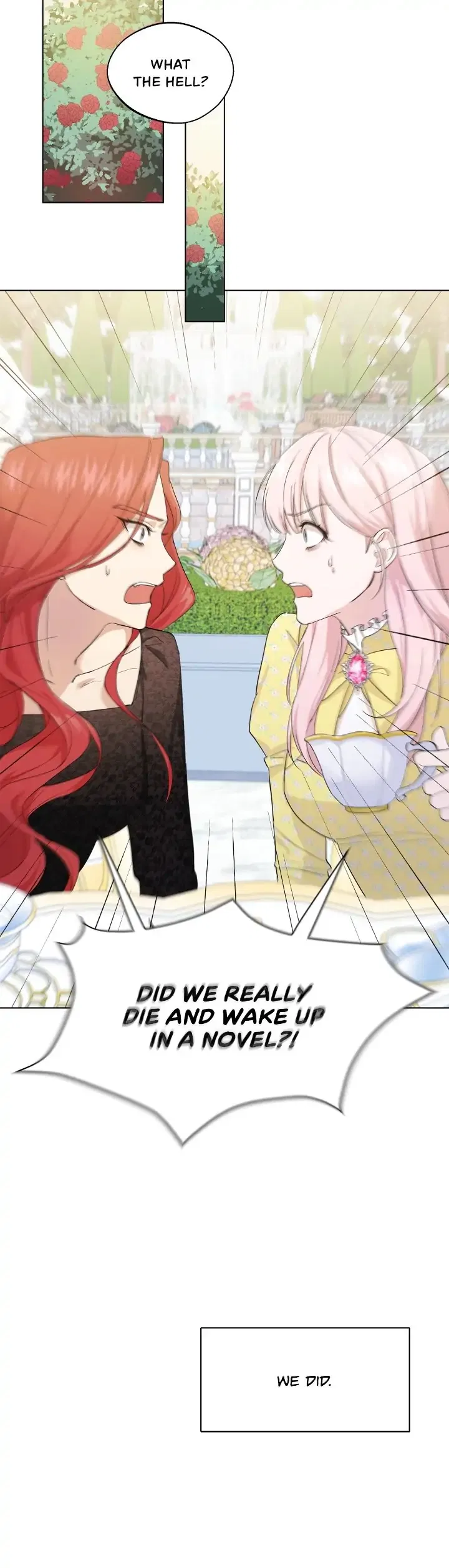 We Got Ourselves Stuck Inside an Adult Fantasy Novel Chapter 1 – Page 8