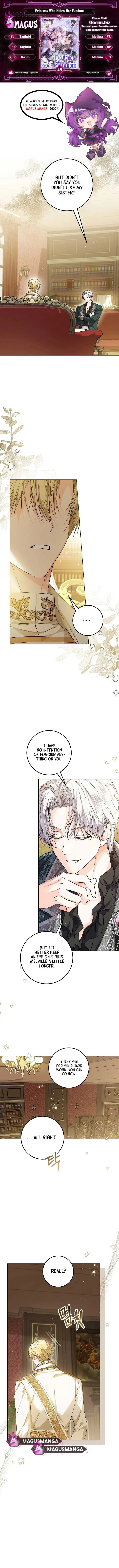 Princess Who Hides Her Fandom Chapter 29 – Page 1