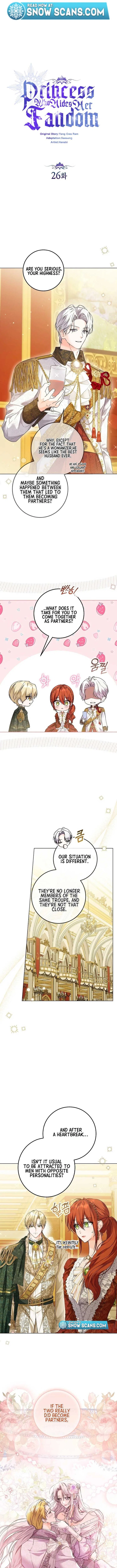Princess Who Hides Her Fandom Chapter 26 – Page 1