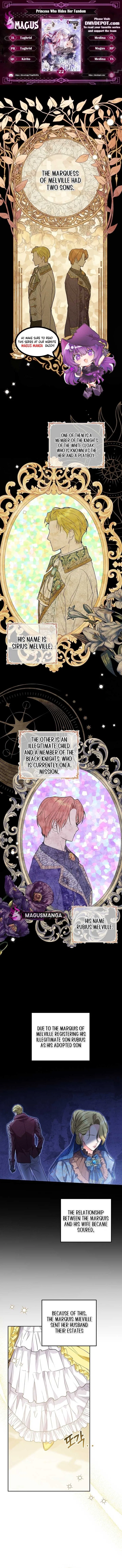 Princess Who Hides Her Fandom Chapter 22 – Page 1