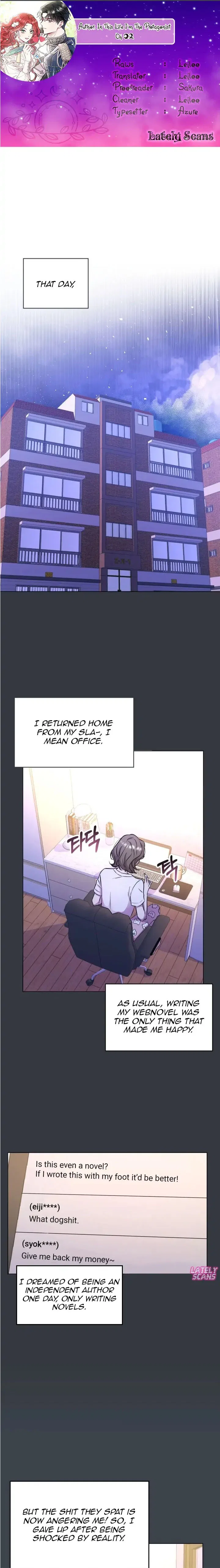 Author, In This Life I’m The Protagonist Chapter 2 – Page 1