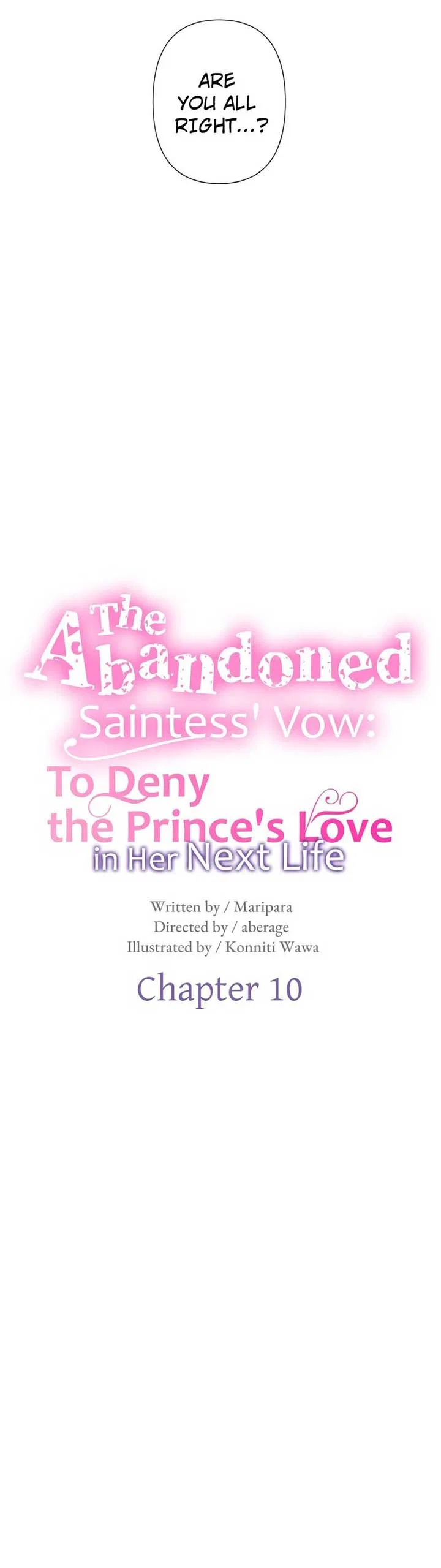 The Abandoned Saintess’s Vow: To Deny the Prince’s Love in Her Next Life Chapter 9 – Page 5