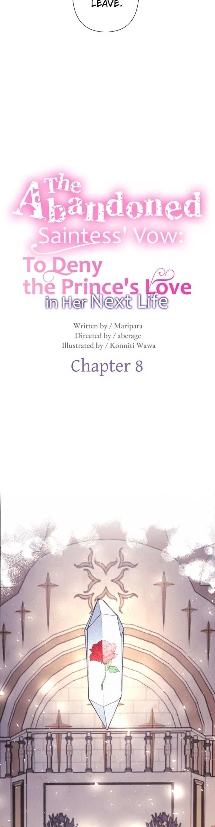 The Abandoned Saintess’s Vow: To Deny the Prince’s Love in Her Next Life Chapter 8 – Page 7