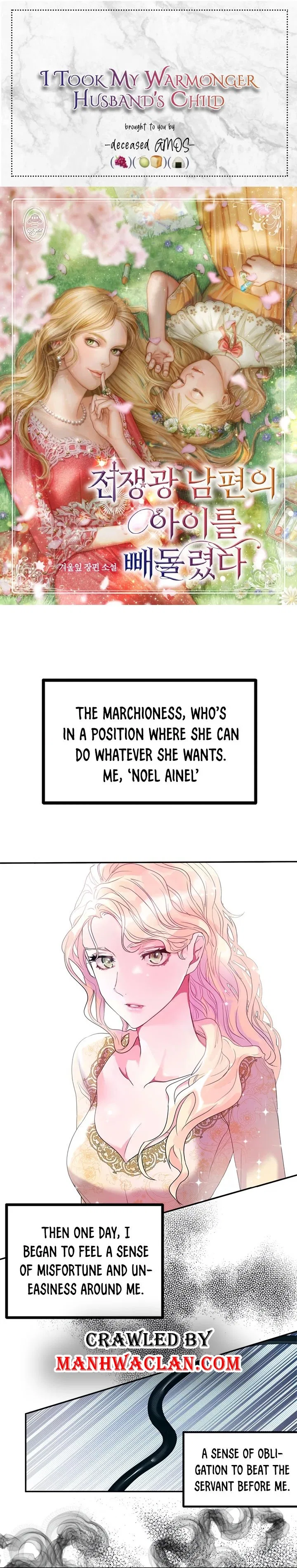 I stole the child of my war-mad husband Chapter 0 – Page 1