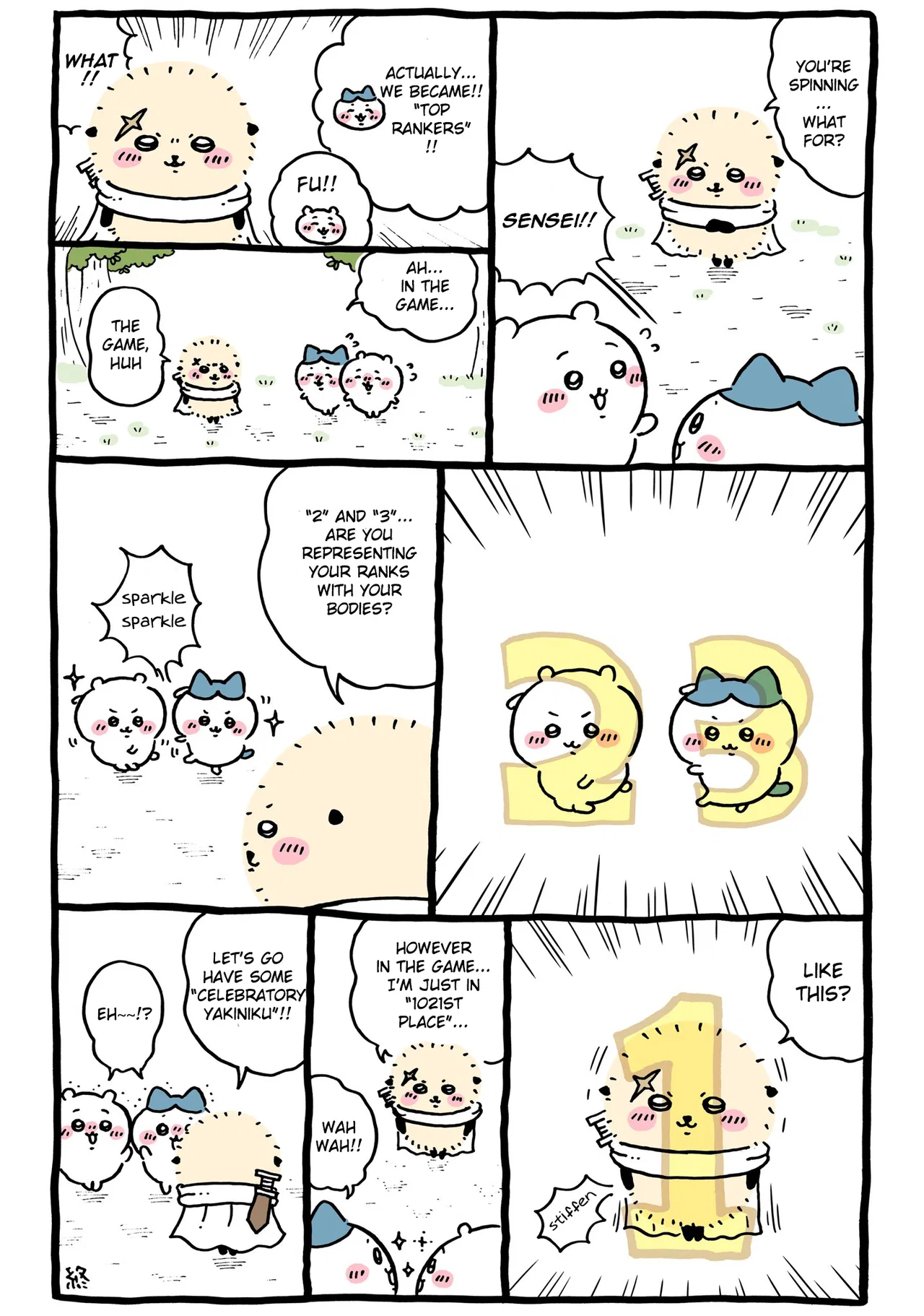 Chiikawa: Nanka Chiisakute Kawaii Yatsu (Webcomic Pages) Chapter 601 – Page 1