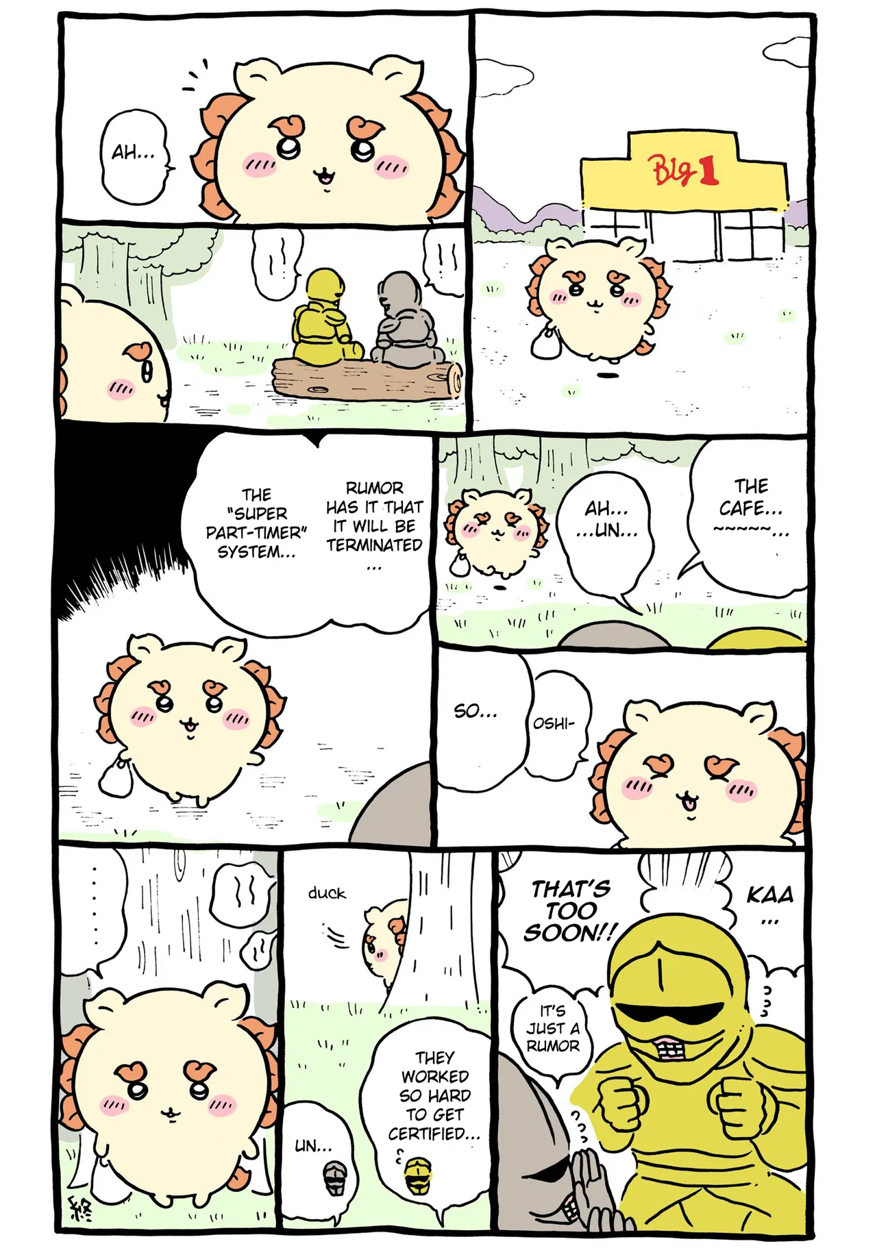 Chiikawa: Nanka Chiisakute Kawaii Yatsu (Webcomic Pages) Chapter 512 – Page 1